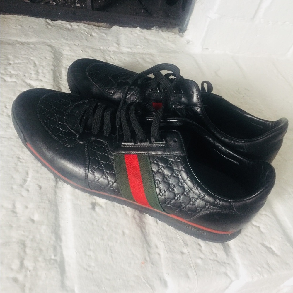 Gucci Leather Emblem